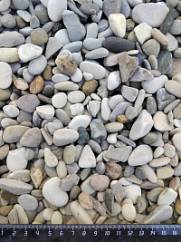 Галька черноморская фр. 10-20 мм.  купить в Ижевске фото Камень Клуб