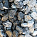 Kamenclub.ru: Щебень галтованный черный (мрамор) фр. 50-100 мм.  купить в Ижевске мрамор черный с белыми прожилками щебень ландшафтный мраморный 15000 руб/т   фото КАМЕНЬ КЛУБ