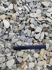 Галька черноморская фр. 20-40 мм.  купить в Ижевске фото Камень Клуб