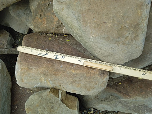 Kamenclub.ru: Песчаник для мощения дорожек, площадок, парковок ( фр 5-10 см)  купить в Ижевске песчаник  серый желтый коричневый рыжий песчаник оголтованный окатанный 6500 руб/т   фото КАМЕНЬ КЛУБ