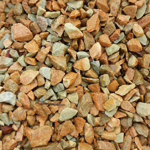 Kamenclub.ru: Щебень крошка желтый (ЗЛАТОЛИТ) фр. 20-40 мм.  купить в Ижевске златолит бежевый, золотистый, желтый декоративная каменная крошка 10800 руб/т   фото КАМЕНЬ КЛУБ