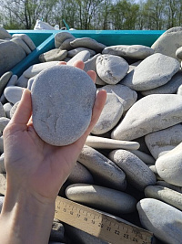 Галька черноморская фр. 100-150 мм.  купить в Ижевске фото Камень Клуб