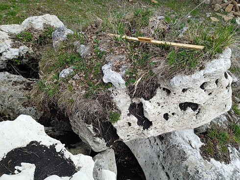 Kamenclub.ru: Выветренный известняк со мхом фр. 100-500 мм.  купить в Ижевске известняк серый белый зеленый валун известняковый крупный 10000 руб/т   фото КАМЕНЬ КЛУБ