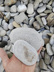 Галька черноморская фр. 50-100 мм.  купить в Ижевске фото Камень Клуб