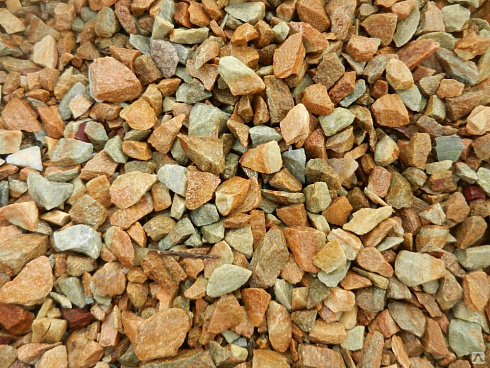 Kamenclub.ru: Щебень крошка желтый (ЗЛАТОЛИТ) фр. 5-10 мм.  купить в Ижевске мрамор золотистый, бежевый, желтый каменная ландшафтная декоративная крошка здатолита 8500 руб/т   фото КАМЕНЬ КЛУБ