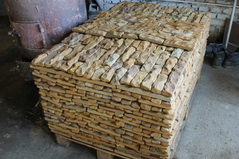 Kamenclub.ru: Песчаник (плитка) art PSG-5-02  купить в Ижевске    2400 руб/кв.м   фото КАМЕНЬ КЛУБ