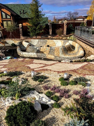 Kamenclub.ru: Песчаник брусчатка (Готика) art PSK-L-01  купить в Ижевске    2600 руб/кв.м    фото КАМЕНЬ КЛУБ