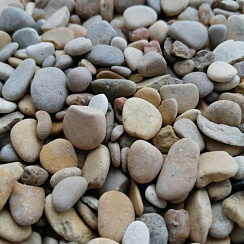Галька каспийская фр. 3-10 мм.  купить в Ижевске фото Камень Клуб