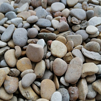 Галька каспийская фр. 3-10 мм.  купить в Ижевске фото Камень Клуб