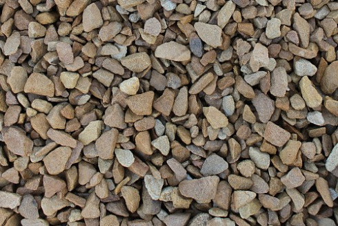 Kamenclub.ru: Щебень крошка желтый (песчаник) фр. 10-20 мм.  купить в Ижевске песчаник бежевый, серый, рыжий декоративный ландшафтный щебень колотый 9500 руб/т   фото КАМЕНЬ КЛУБ