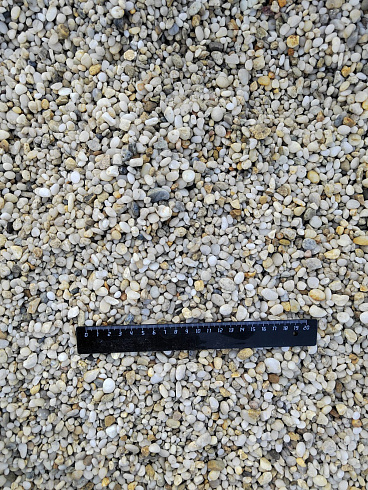 фото Галька крымская жемчужная фр. 3-5 мм. купить в Ижевске  в интернет-портале КАМЕНЬ КЛУБ