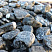 Kamenclub.ru: Щебень галтованный черный (мрамор) фр.20-40 мм.  купить в Ижевске мрамор черный с белыми прожилками мрамор окатанный округлый 15000 руб/т   фото КАМЕНЬ КЛУБ