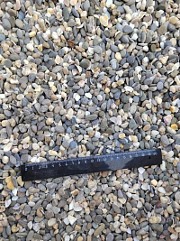 Галька крымская прибрежная фр. 5-10 мм.  купить в Ижевске фото Камень Клуб