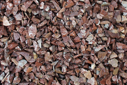 Kamenclub.ru: Мраморная крошка (щебень крошка розовый) фр. 40-70 мм.  купить в Ижевске мрамр розовый, красный мраморный декоративный 11000 руб/т   фото КАМЕНЬ КЛУБ