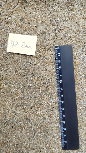 Кварцевый песок для площадок фр. 0,8 - 2 мм.  купить в Ижевске фото Камень Клуб