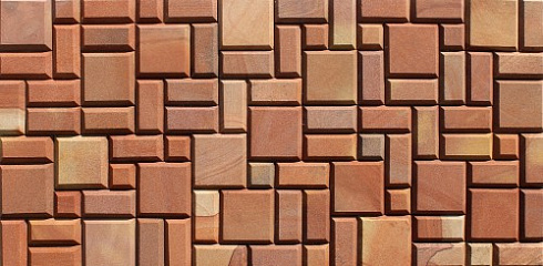Kamenclub.ru: Песчаник (Римская кладка) art PSK-L-02  купить в Ижевске    3950  руб/кв.м   фото КАМЕНЬ КЛУБ
